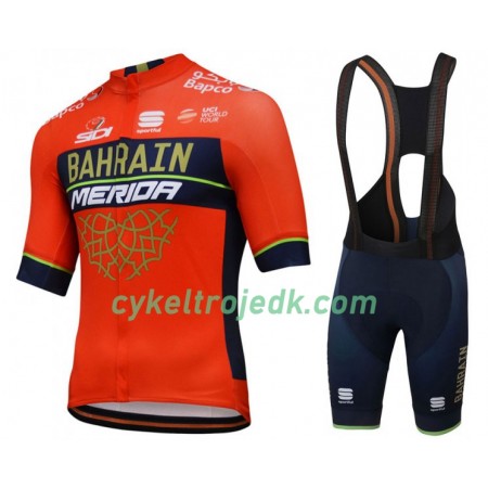 Cykeltøj + Cykelshorts 2018 Bahrain-Merida N001